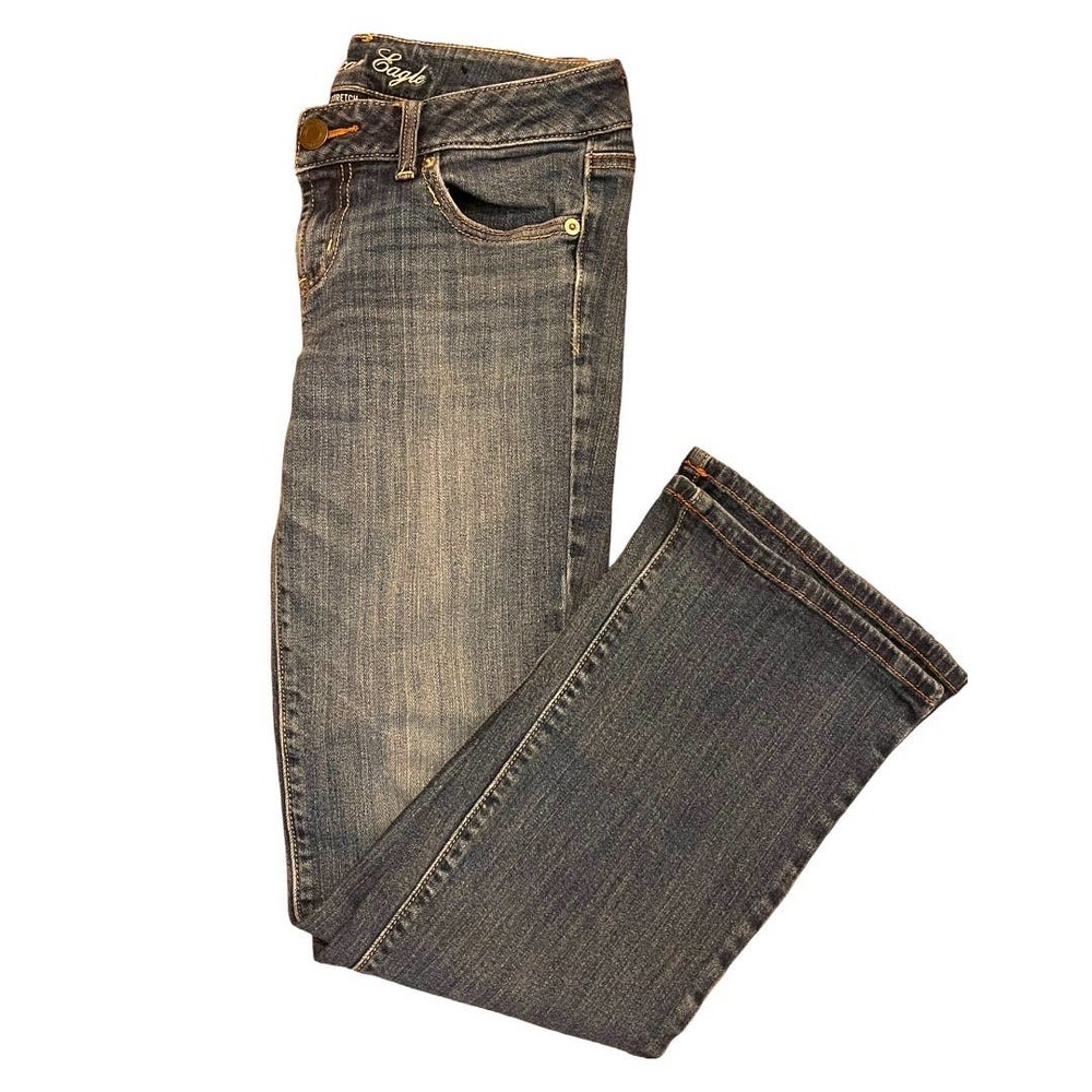 American Eagle Women's Favorite Boyfriend Low-Rise Jean SZ 4